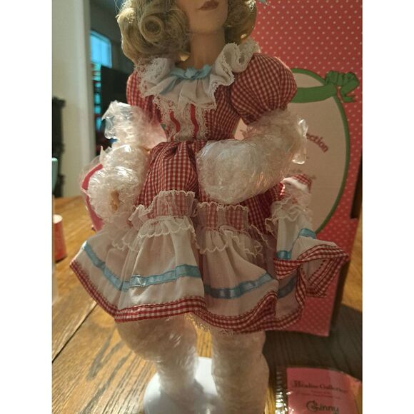 Paradise Galleries Jenny Musical Porcelain Doll Patricia Rose 16" Country Girl - Picture 5 of 10